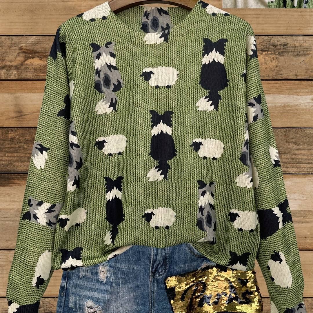 Luna™ – Cozy Dog &amp; Sheep Sweater
