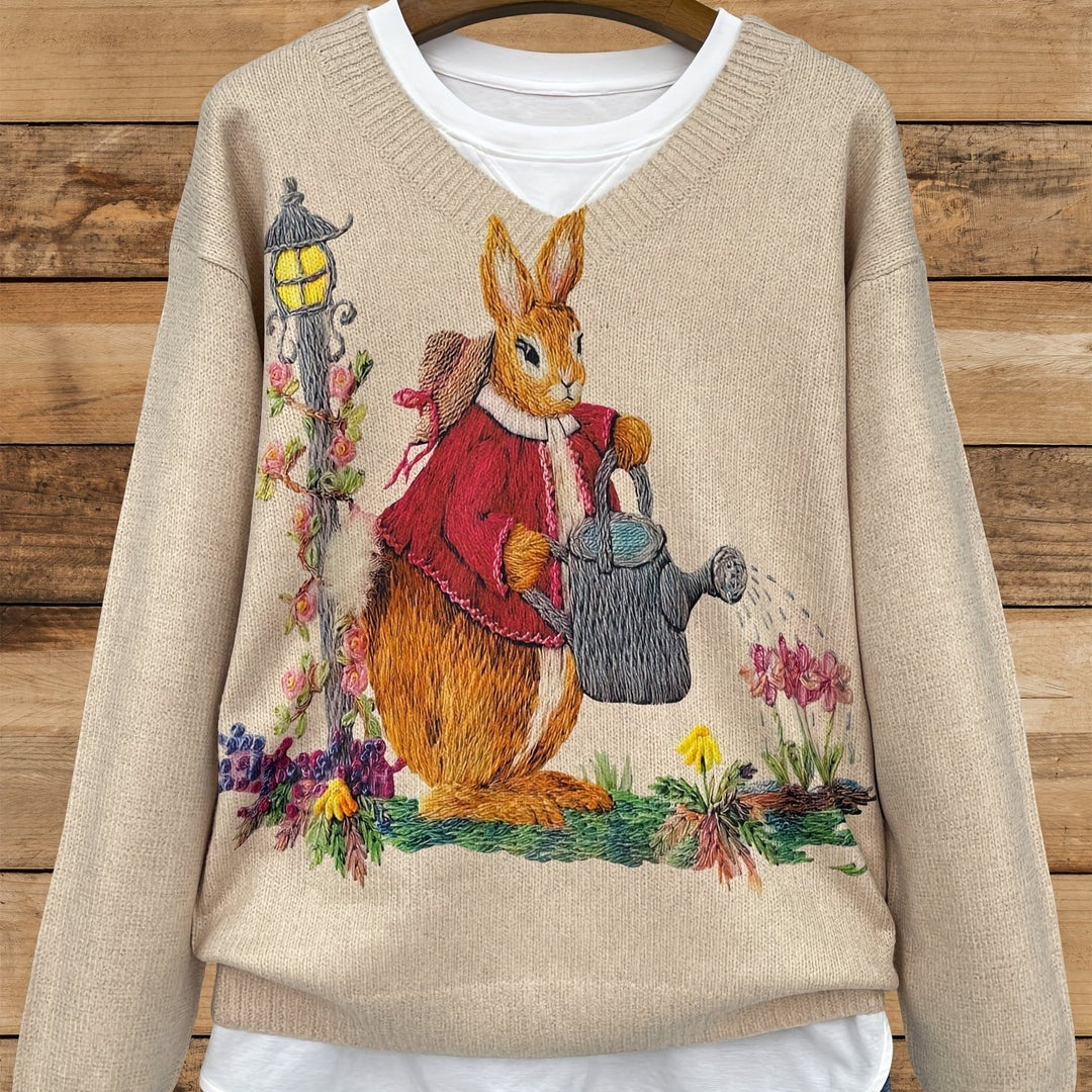 Rosie™ – Charming Rabbit Sweater